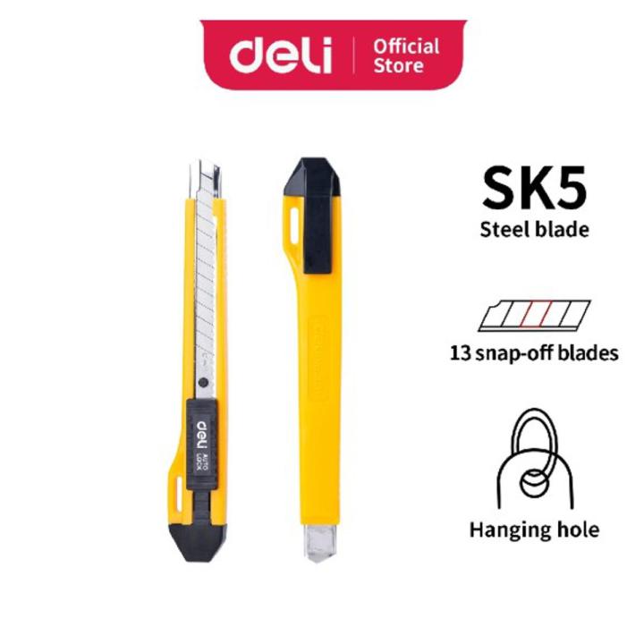 Deli E2031 Anti Cutter with One Pcs Extra Blade
