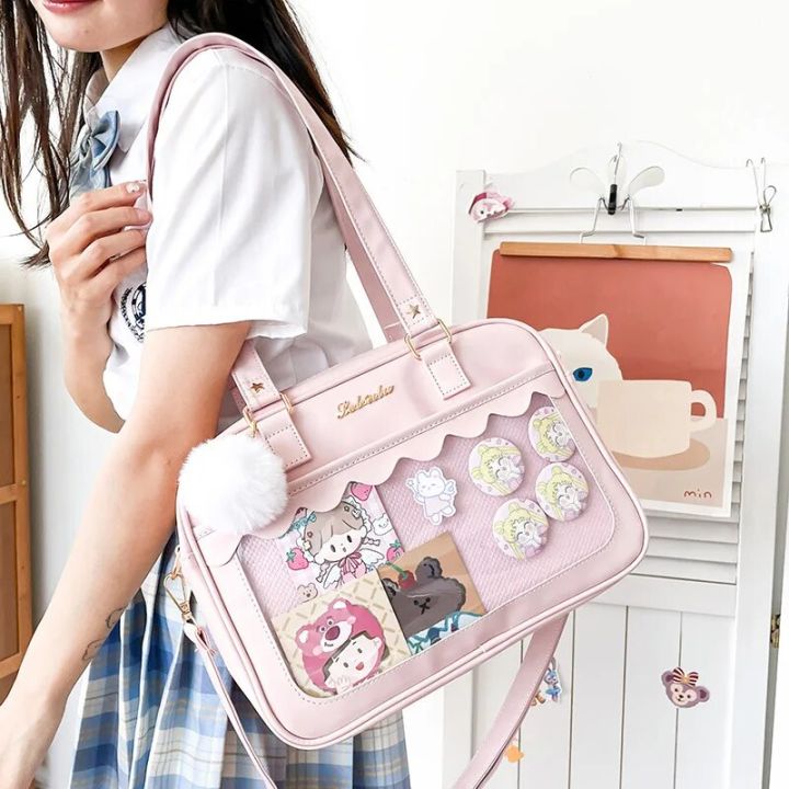Japanese%20Kawaii%20Shoulder%20Bag%20For%20Women%20PU%20Leather%20Itabag%20Transparent%20Bag%20JK%20Tote%20Bag%20Handbags%20Preppy%20Bag%20ita%20bag%20Crossbody%20Bag%20-%20Image%202