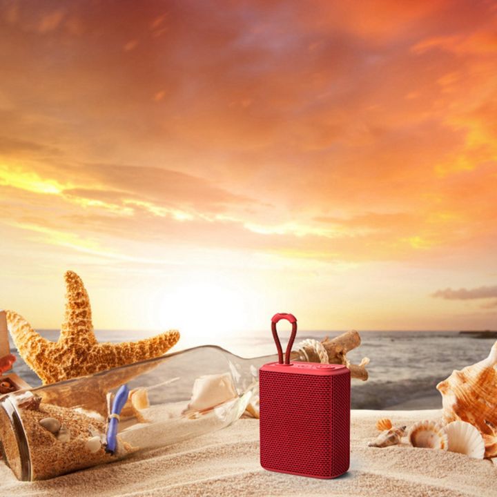 IPX6%20Waterproof%20Shower%20Bluetooth%20Speaker%20Portable%20Wireless%20Outdoor%20Speaker%20with%20HD%20Sound%20for%20Beach%20Outdoor%20Red%20-%20Image%202