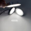 USB LED Mini Spotlight 5V Round Surface Mount Cabinet Display Showcase Small Light Ceiling Light Spotlight Home Use with Switch. 