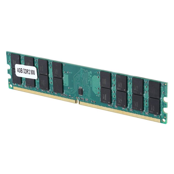（NEW）4Gb 4G Ddr2 800Mhz Pc2-6400 Computer Memory Ram Pc Dimm 240-Pin Compatible Amd Platform for Amd Dedicated Desktop Memory