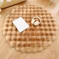 Area Rug Nonslip Bottom Round Rug for Dorm Entrance Living Room. 