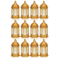12Pcs Mini Ramadan Candle Mubarak Lantern LED Eid Mubarak Lantern D. 