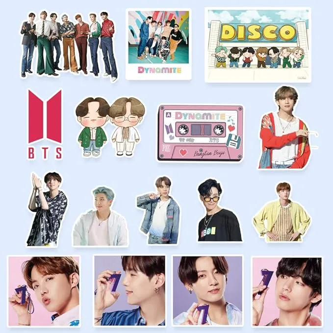 77%20pcs%20Set/%20BTS%20Dynamite%20Album%20Concept%20Stickers%20Set%20-%20Image%202