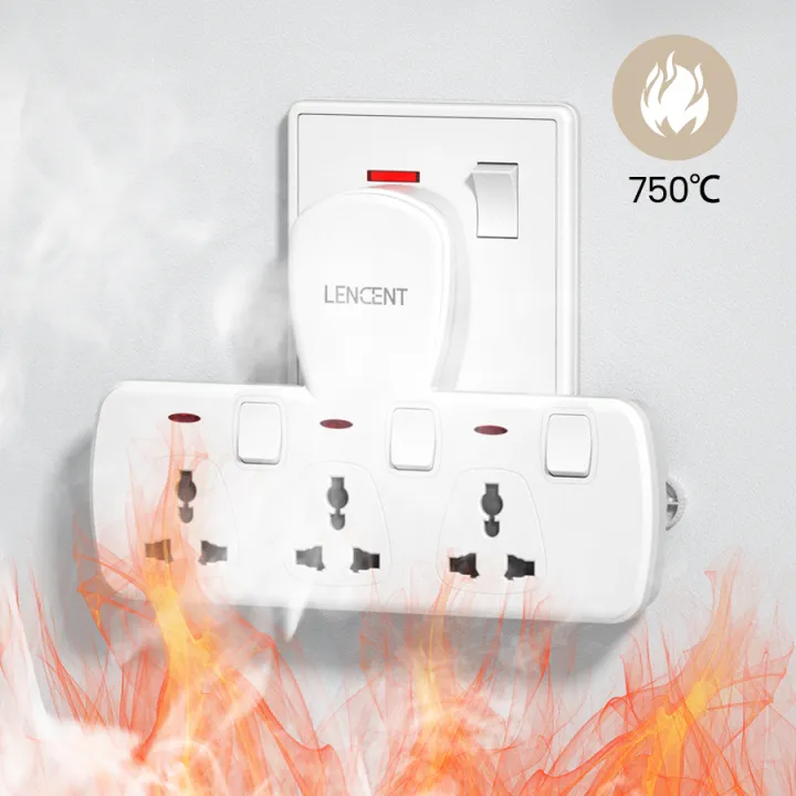 Lencent%203%20in%201%20Universal%20Plug%20Extension%20Wall%20Plug%20with%20Individual%20Switches,%203%20Outlets,%20Multi%20Plug%20Outlet,%20Power%20Plug%20Adapter,%20Multiple%20Socket%20Charger%20Extension%20for%20Home,%20Office,%20Travel%20-%20Image%2010