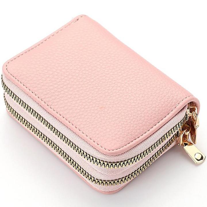 Women's Short Style Purse With Multi Card Slots Zippered Purse With Multi Card Slots For Women Fashionable Large Capacity Wallet For Women Stylish Coin Purse With Zipper For Women Lychee Pattern Card Holder For Women