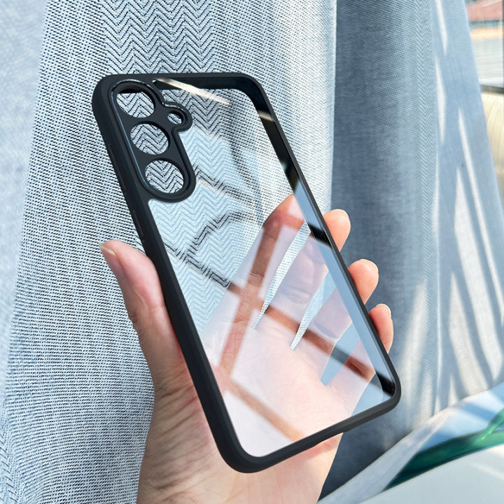 lthmy for Samsung Galaxy S24 Plus Transparent hard case PC phone cover casing