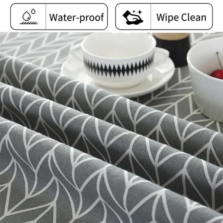 Round%20Tablecloth%2047/59/39%20Inch%20Linen%20Dining%20Room%20Table%20Cover%20Washable%20Table%20Cloth%20Decorative%20Table%20Cover%20for%20Indoor%20and%20Outdoor%20-%20Image%204
