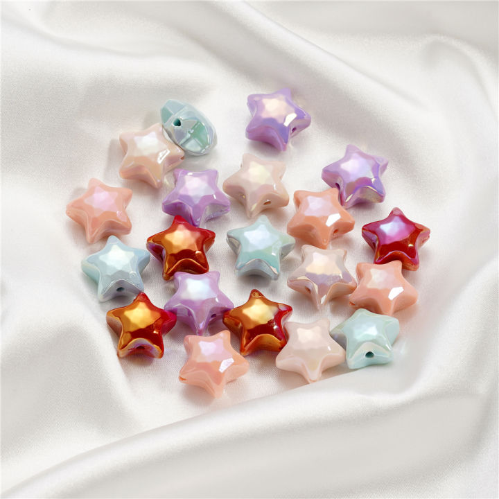 St.kunkka%204pcs/Set%2018.7x19.5mm%20Fantasy%20Color%20Star%20Shaped%20Bead%20Acrylic%20Loose%20Spacer%20Beads%20For%20DIY%20Jewelry%20Making%20-%20Image%206