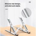 Laptop Stand, Laptop Holder Riser Computer Stand, Adjustable Aluminum Foldable Portable Notebook Stand.