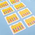 Slide Puzzle Color Shape Busy Board Wooden Puzzle for Toddlers Slide Puzzle. 