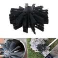 200mm Chimney Brush Rotary Dryer Vent Cleaning Brush Bristle Head Rod For Chimney Dryer Pipe Fireplace Inner Wall Cleaning Tool. 