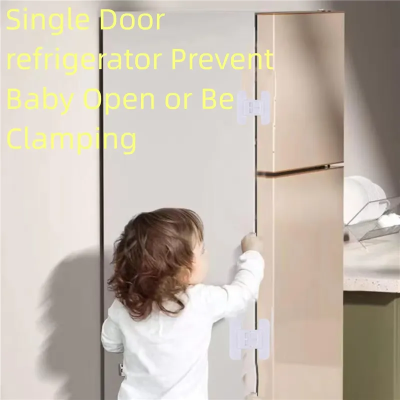 Fridge Lock Kit for Kids, Cabinet Locks for Babies, Child Drawer