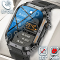 Outdoor Smart Watch Men 400mAh Large Battery Fitness Tracker Heart Rate IP67 Waterproof Bluetooth Call Sport Military Smartwatch.