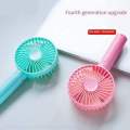 Mini Portable Fan Battery Operated, Powerful USB Table Fan, 3 Speed Quiet Rechargeable Fan with Less Vibration,  Personal Mini Fan for Home Office Stroller Camping (Black). 