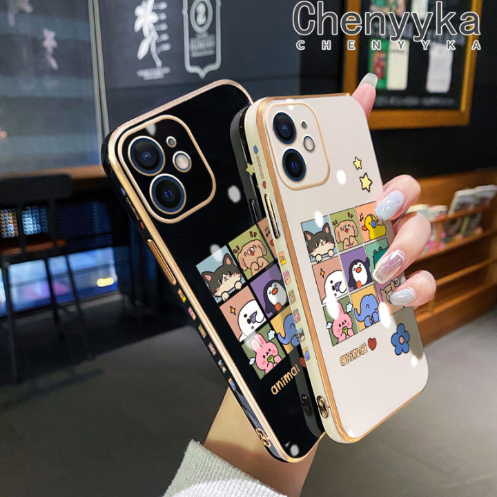 Chenyyka%20Case%20For%20Samsung%20galaxy%20A51%204G%20A51%205G%20A51%205G%20UW%20M40s%20Case%20Cartoon%20Cute%20Animal%20Pattern%20New%20Design%20Luxury%20Plating%20Phone%20Cases%20Side%20Edge%20Pattern%20Shockproof%20Soft%20Case%20Full%20Cover%20Camera%20Protection%20Case%20-%20Image%202