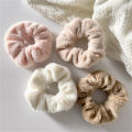 Winter Warm Soft Hair Scrunchies Women Girls Cute Plush Elastic Hair Band Multicolor Rubber Band Encounter.