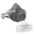 Half Masks Respiratory PM2.5 Dust-proof Masks Respirator Anti Industrial Construction Dust Haze with a Filter Cotton.