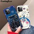 Casinglee For iphone 12 Pro Max Case Cute Doraemon Shockproof Cartoon Design Couple Full Protection Back Cover iphone12 Pro Max Phone case cover. 