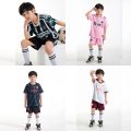 Original sos for children's football jersey set for bo and girls, qui dr and breathable children's football training suit for summer. 