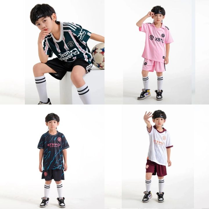 Original%20sos%20for%20children's%20football%20jersey%20set%20for%20bo%20and%20girls,%20qui%20dr%20and%20breathable%20children's%20football%20training%20suit%20for%20summer%20-%20Image%202
