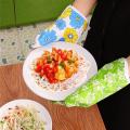 1 Pair Kitchen Cooking Mitts Microwave Kitchen Light Thin Oven Gloves Heat Resistant. 