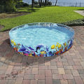 Practical Summer Family Water Play Toys Round Swimming Pools PVC Foldable Pool Bathing Tub Kiddie Pools. 