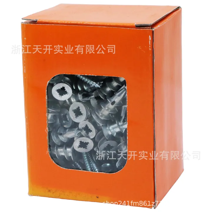 Tiankai%20factory%20direct%20gypsum%20board%20zinc%20alloy%20three-pointed%20anchor%20bolt%20with%20screw%20spiral%20rubber%20plug%20expansion%20kit%20-%20Image%203