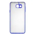 For Samsung Galaxy A7 (2016) Frosted Matte Shockproof Hard Phone Case Bumper Back Cover Luxurious Translucent Smoky Fashion Back Shell Case - Phone Back Cover. 