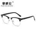 New 3016 Frame Day & Night Color Change Blue Light Blocking Glasses Vintage Glasses Frame Color Changing Flat Glasses Frame.