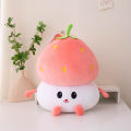 Strawberry Steamed Bun Plush Pillow Doll Sofa Bed Cute Doll Wholesale. 