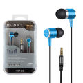 Baitong HST-22 Metal in-Ear Earphone Cellphone Computer MP3 EXTRA BASS Earbuds Wired Earphone.