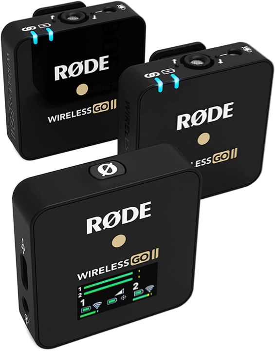 RØDE Microphones Wireless GO II Dual Channel Wireless Microphone System