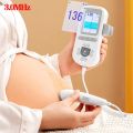 Chargeable 3.0MHz Ultrasound Fetal Doppler Baby Heart Beat 0 Radiation Prenata Doppler Baby Heart Rate Monitor Pocket Doppler. 