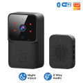 SMATRUL Tuya Smart Wifi Wireless Doorbell with Camera Outdoor High-Definition Anti-Theft Door Bell Home Monitor Door Phone Voice 150Meters. 