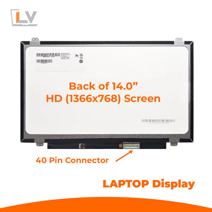 14.0%E2%80%B3%20HD%20Ultra%2040-Pin%20with%20Lock%20Laptop%20Display%20-%20Image%202