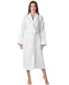 Perfect for Pampering: Absorbent Cotton Bathrobe with Belt and Pockets. 