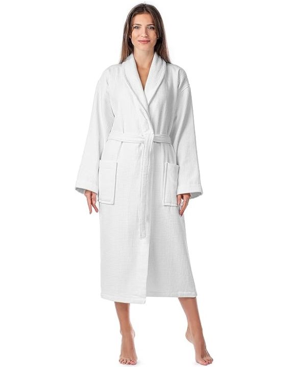 Perfect%20for%20Pampering:%20Absorbent%20Cotton%20Bathrobe%20with%20Belt%20and%20Pockets%20-%20Image%204