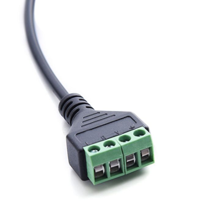 2X%203.5mm%20Screw%20Terminal%20Adapter%20Speaker%20Cable%204-Core%20Stereo%20TRRS%20Male%20Hole%20to%20AV%204%20Screw%20Terminal%20Balun%20Connector%20Cable%20-%20Image%203