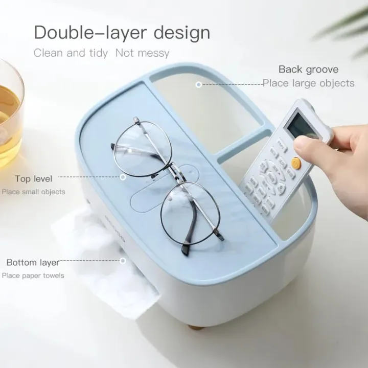 ECOCO%20Napkin%20Holder%20Household%20Living%20Room%20Dining%20Room%20Creative%20Lovely%20Simple%20Multi%20function%20Remote%20Control%20Storage%20Tissue%20Box%20-%20Image%206