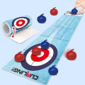 Relax Multiplayer puzzle game toy multiplayer basketball football curling competition game mat parent-child interaction children's toy. 