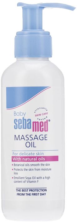 Sebamed%20Soothing%20Baby%20Massage%20Oil%20150ml%20With%20Soya%20Oil%7C%20Non-%20greasy%20%7C%20Ideal%20for%20newborn%20%7C%20Germany%20-%20Image%202