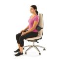 Alleviate Lower Back Pain with Spine Lumbar Roll Cushion - Ideal for Car Seat & Office Chair - NF Health Care. 