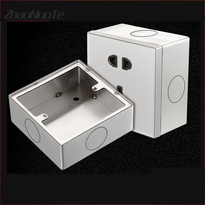 Type%2086%20Stainless%20Steel%20Box%20Surface%20Mount%20Wall%20Switch%20Socket%20Junction%20Box%2025%20Mm%20-%20Image%207