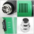 BK-8033 8033 Heat Machine G-u-n Dual Temperature AC220V 1600W Electronic Hot Air G.u.n High Performance Power Tool Shrink Wrapping Packing Paint Removal Plastic Welding For Industrial Use. 