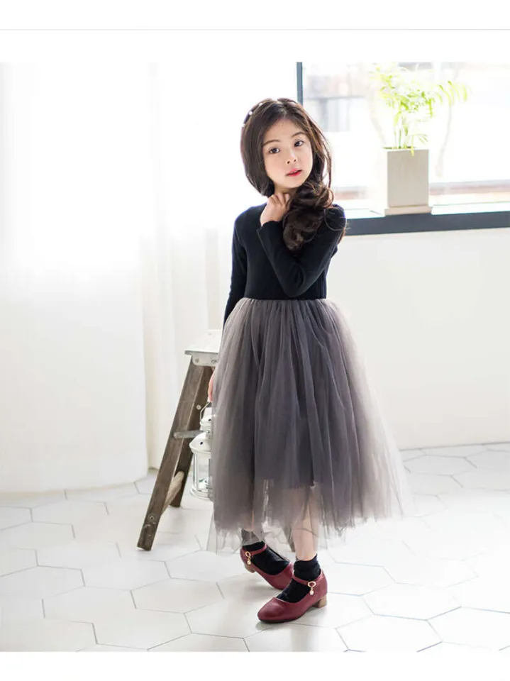 2018 Autumn New Korean Edition Chinese Big Mesh Princess Girl Long sleeved Fluffy Dress Trendy | Daraz.com.bd 2018 Autumn New Korean Edition Chinese Big Mesh Princess Girl Long sleeved Fluffy Dress Trendy | Daraz.com.bd