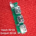 3 USB Power Bank Circuit Input DC 5V 1A Micro USB Socket Output DC 5V 2A 1A Three USB & BMS Protection Lithium Battery 3.7V 14500 18650 Battery Mobile Phone Charging Module. 