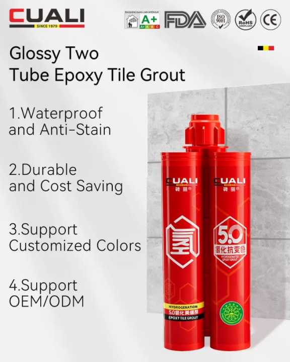 Picture of AB Two Component china Sealant Stain Resistance Epoxy Tile Grout Joint ...