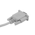 1PC 5ft F / F Serial RS232 Null Modem Cable Female to Female DB9 FTA Connection 9 Pin Data COM Cable Converter PC Accessory. 