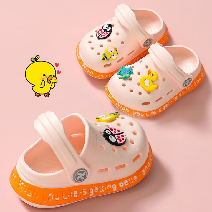 Children's%20Shoes%20Summer%20Kids%20Hole%20Shoes%20Outside%20Wear%20Beach%20Non%20Slip%20Soft%20Soled%20Boys%20Slippers%20Girls%20Baby%20Cartoon%20Sandals%20-%20Image%202